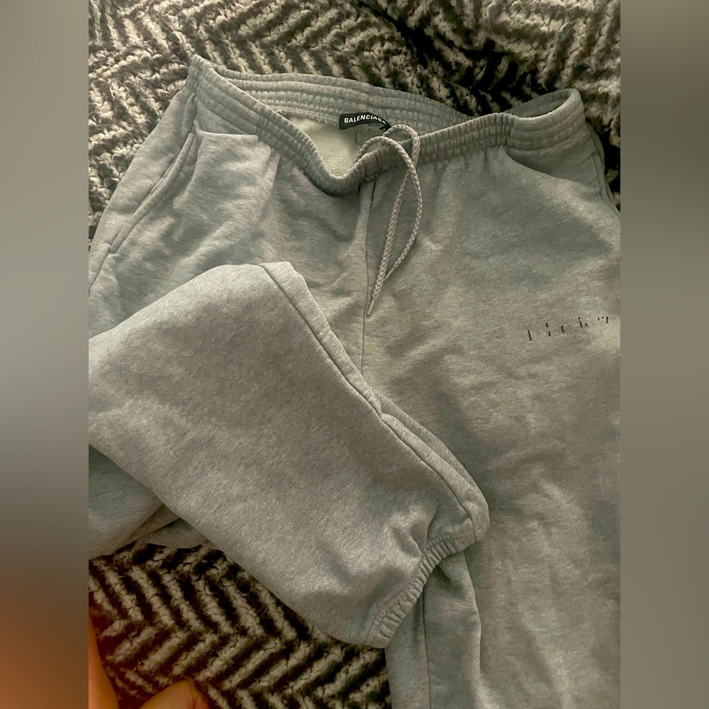 Balenciaga Grey Sweatpants